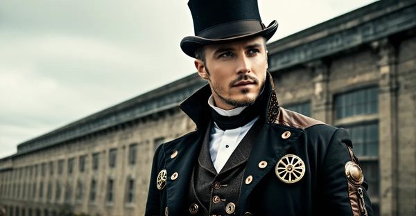 Discover exquisite steampunk jackets for the modern gentleman